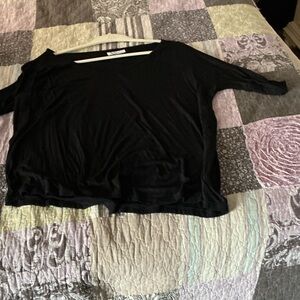 Michael Lauren Black Long Sleeve Top